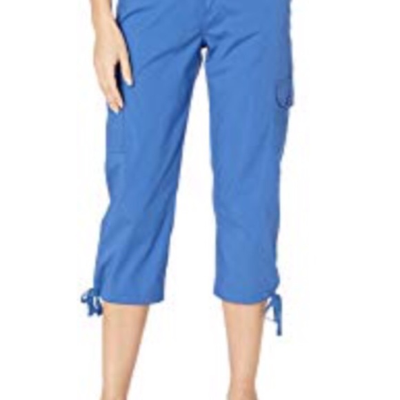 Size 16 Caribbean Joe Royal Pants with ankle ties - Picture 1 of 3